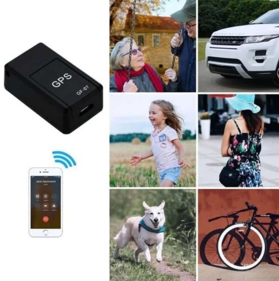 Mini Gps Tracker - Ideal For Car- Bike- Pets- Kids Safety