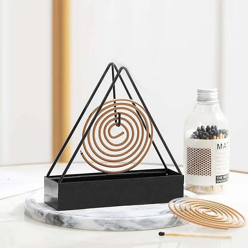 Iron Mosquito Coil Holder | Incense Holders Coil | Incense Burner Frame