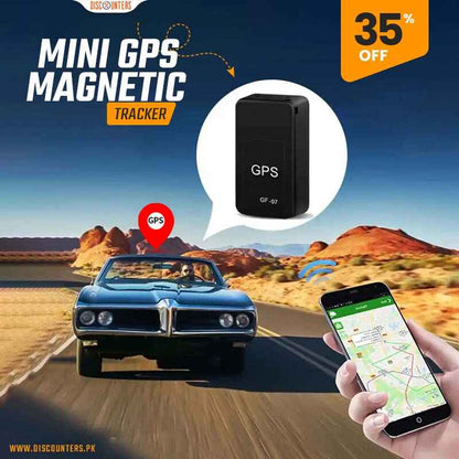 Mini Gps Tracker - Ideal For Car- Bike- Pets- Kids Safety