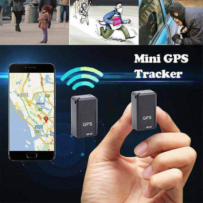 Mini Gps Tracker - Ideal For Car- Bike- Pets- Kids Safety
